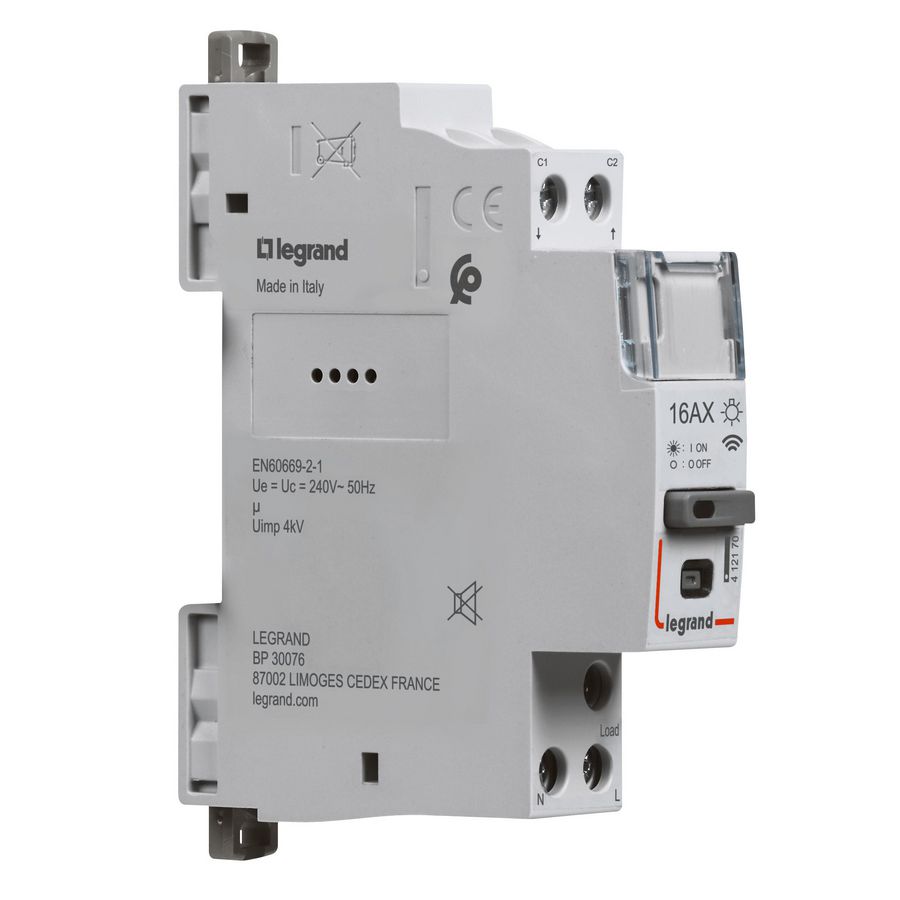 Geconnecteerde impulsrelais 1NO 230V