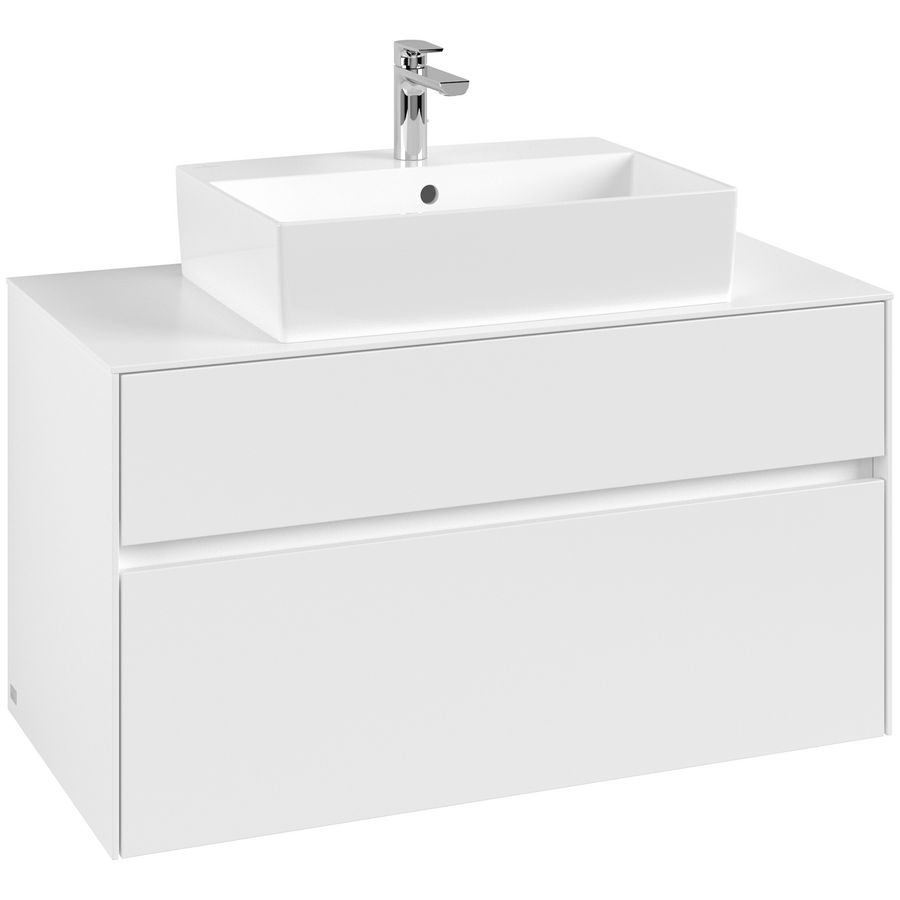 Wastafelonderkast Collaro 1000x548x500mm Wh.Matt C12500MS