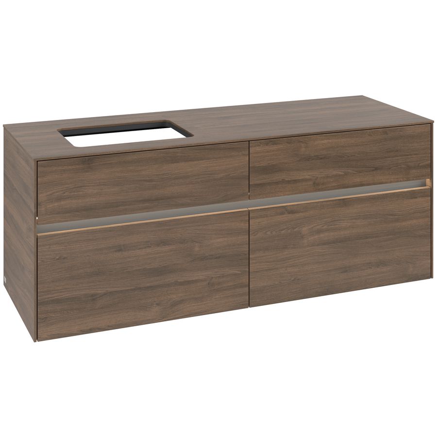 Wastafelonderkast Collaro 1400x548x500mm Ariz.Oak C117B0VH