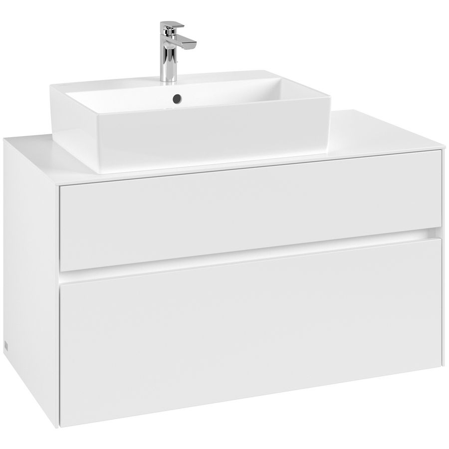 Wastafelonderkast Collaro 1000x548x500mm Wh.Matt C12600MS