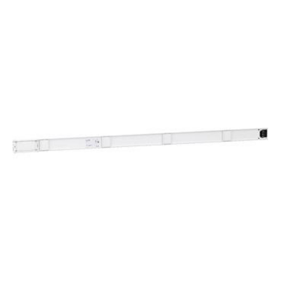 Recht element 160A 2m 3L+N+PE Wit 4 Aftakkingen Canalis KN