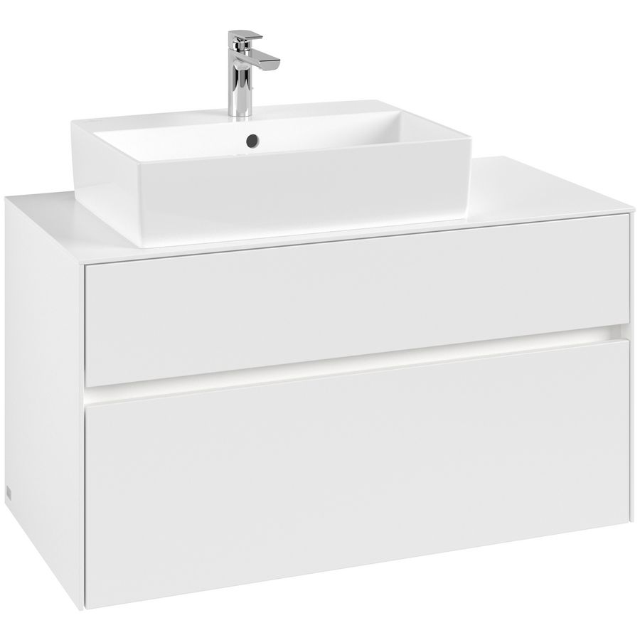 Wastafelonderkast Collaro 1000x548x500mm Wh.Matt C126B0MS