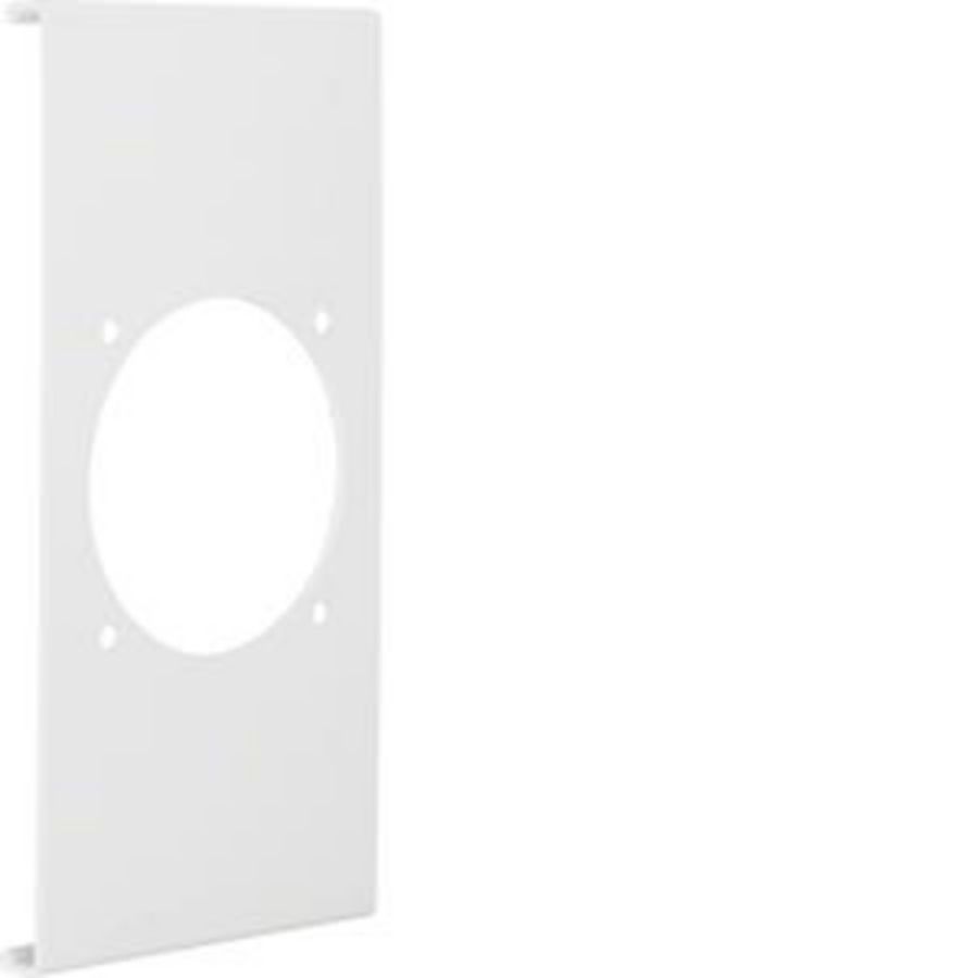 Afdekplaat CEE voor goot FB 190mm breed verkeerswit