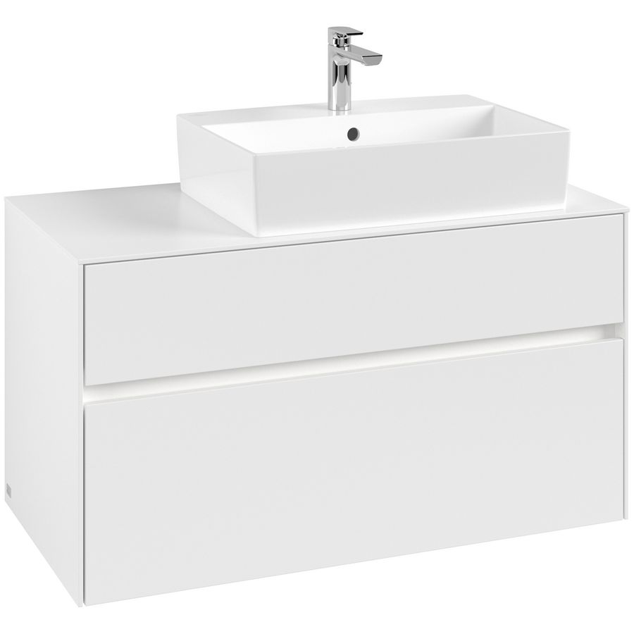 Wastafelonderkast Collaro 1000x548x500mm Wh.Matt C127B0MS