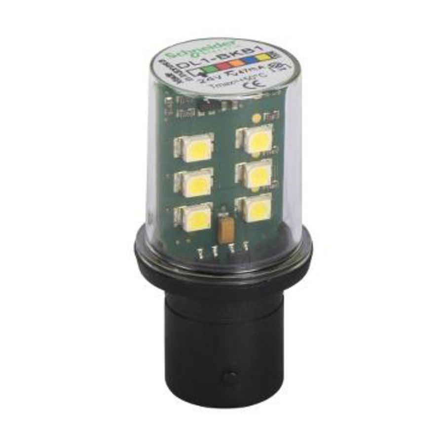 Knipperlicht LED BA15D 24V Wit Harmony XVB