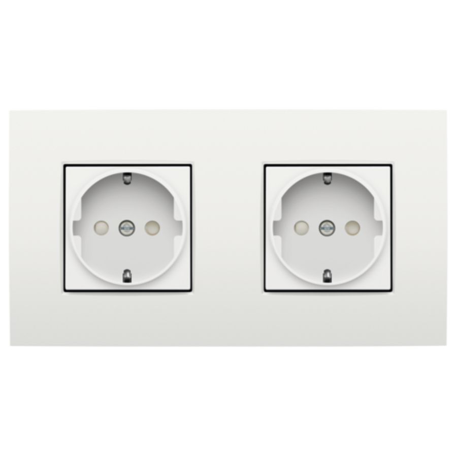 2voudig HOR stopcontact randaarde voll.apparaat 120-67940