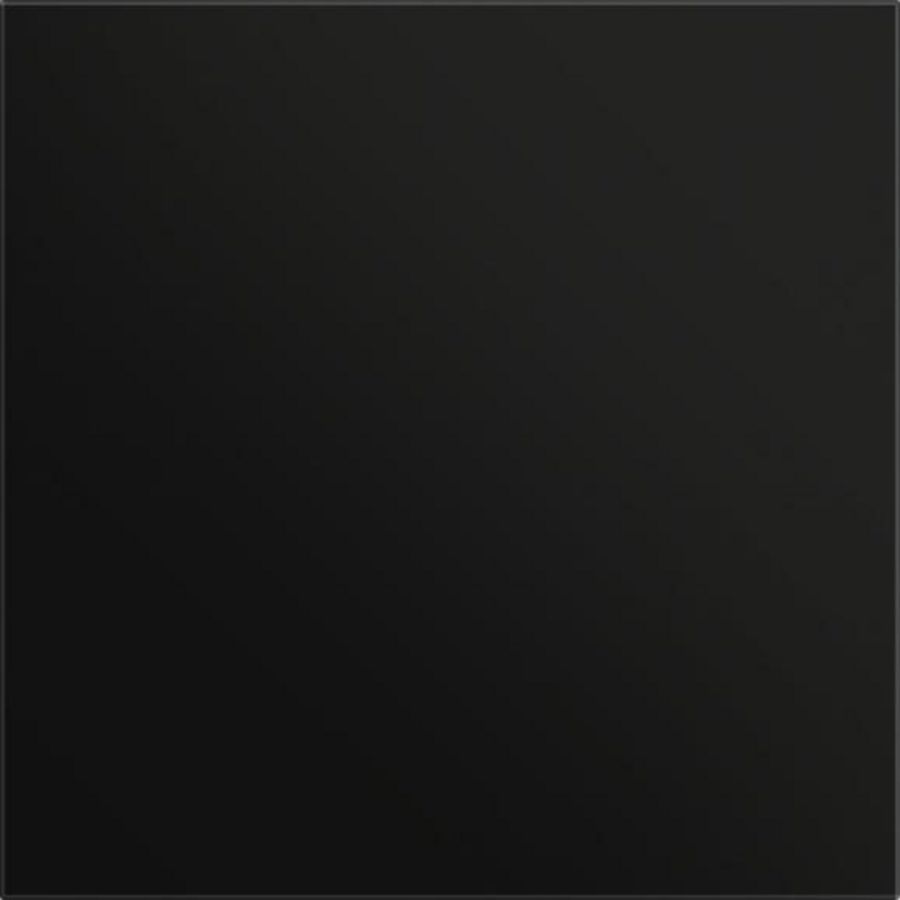 Frontpl. info-/blinde mod. System 106 zwart m(gel.)