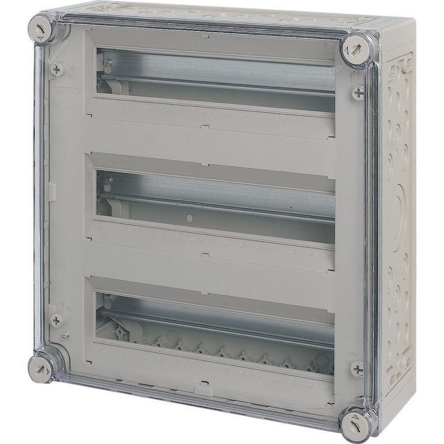AutomatenKast Ci IP65 montagerail verticaal 3x 15TE 375x375x