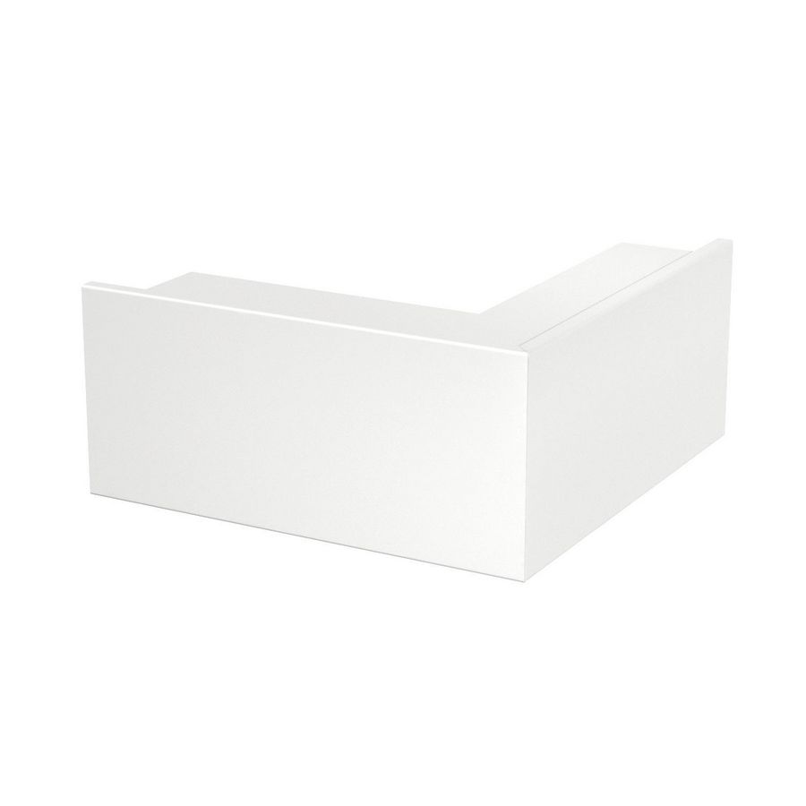 Buitenhoek 250x170x80 polyvinylchlorid puur wit