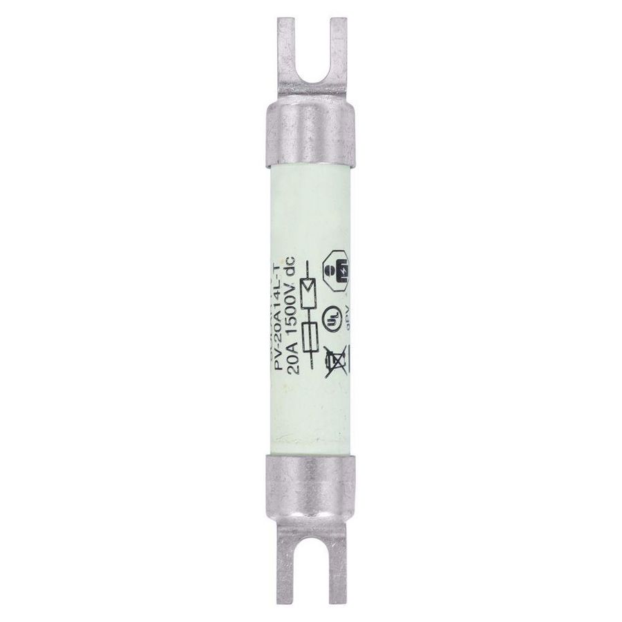 Zekering hoge snelheid 20A DC 1500V 10kA 14x90mm gPV VVE=10