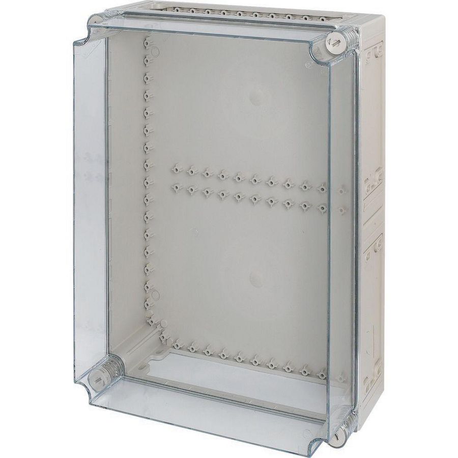 Kast Ci Hx500x375x225mm deksel transparant boven/onder open
