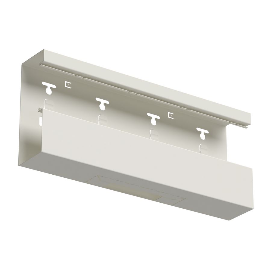 Aansluitstuk verval ASN-170A/65WGX wit RAL9010