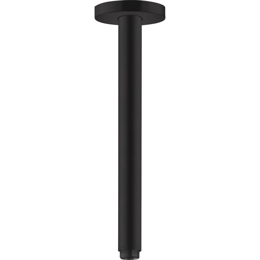 Plafondaansluiting 300mm mat zwart hansgrohe mat zwart