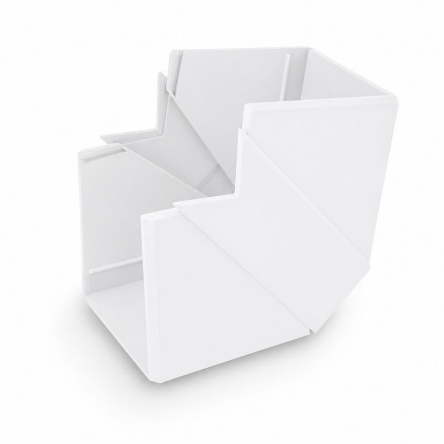 buitenhoek 110X62mm wit