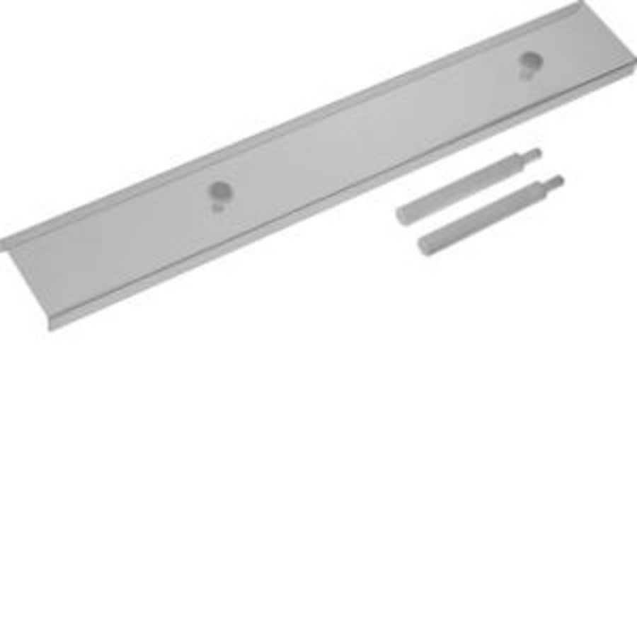 Afdekplaat met afstandssteunen