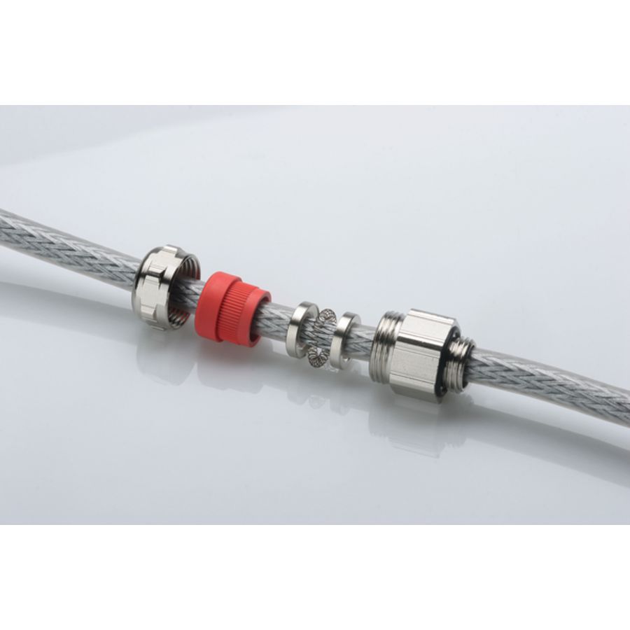 EMC-wartel mess vern M40x1,5 drl 27-32mm scherm 24-30,5mm 2405632S15