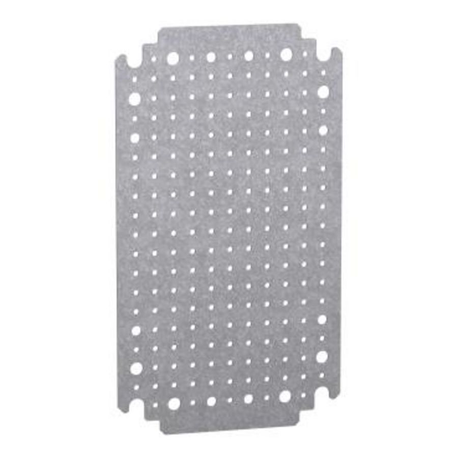 Montageplaat microperf. 300x200mm Gaten 3,6mm op 12,5mm