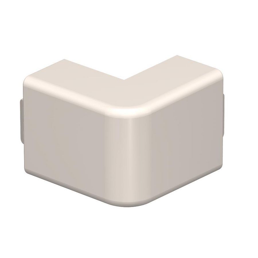 Buitenhoek 15x30mm polyvinylchlorid creme wit 9001 VVE=4