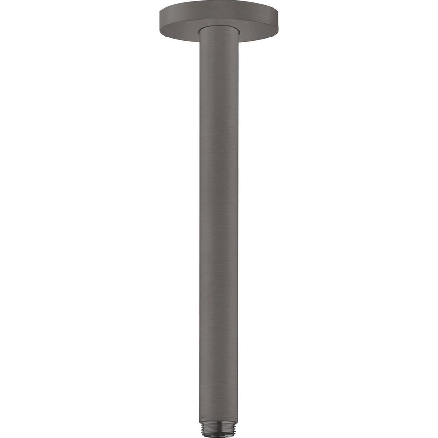 Plafondaansluiting 300mm 27389340 brushed black chrome