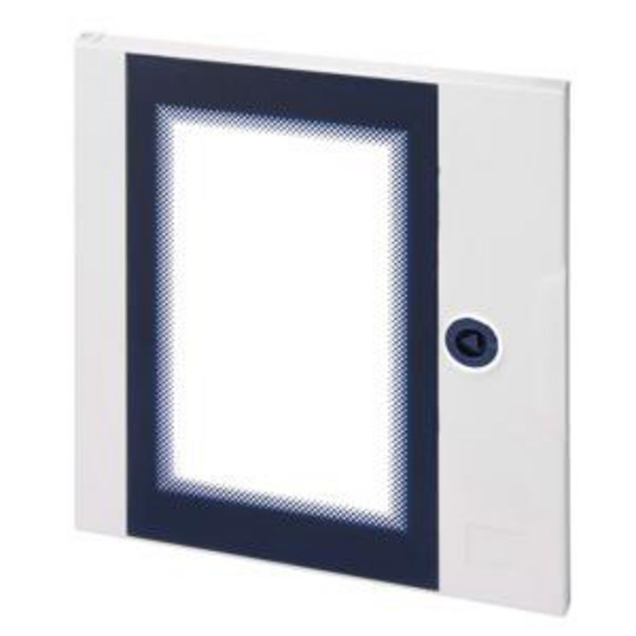 QP TRANSPARANTE DEUR VOORZIEN VAN SLOT - 250 x 300