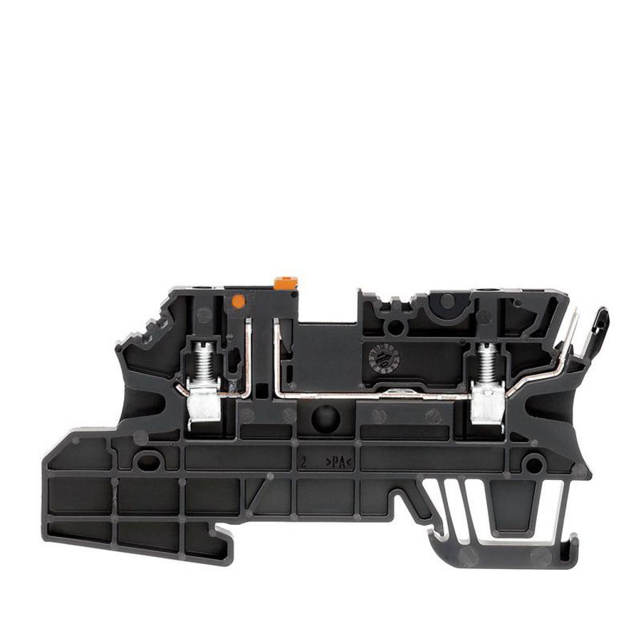Scheidingsklem zwart 2.5mm² 20A 250 VVE=50