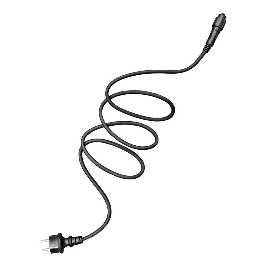 Kabel connector MK Acc EU L=1,5m. QF3+ 003-001 zwart