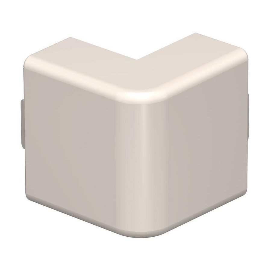 Buitenhoek 15x40mm polyvinylchlorid creme wit 9001 VVE=4