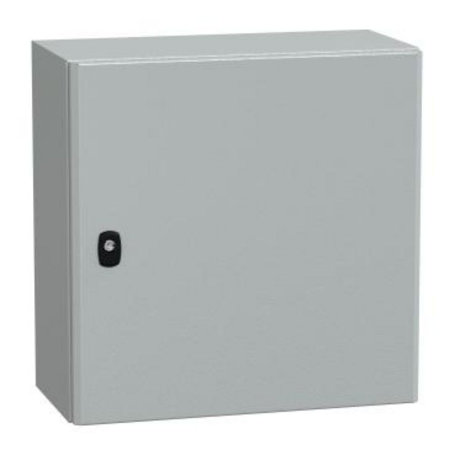 Kast Volle deur 500x500x250mm IP66 IK10 Spacial S3D