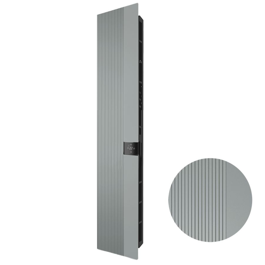 Elektr. designradiator E-Comfort Mikado 1100x230mm 500W Salie