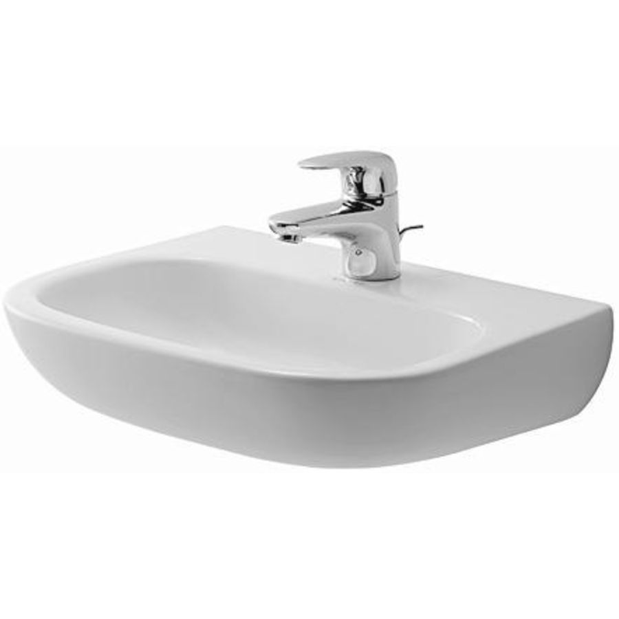 D-CODE #070745 fontein 450mm wit met kraangat
