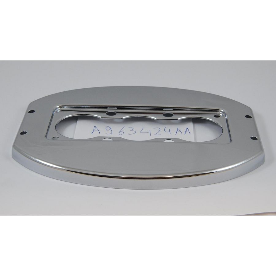 Rear coverplate chrome for 325