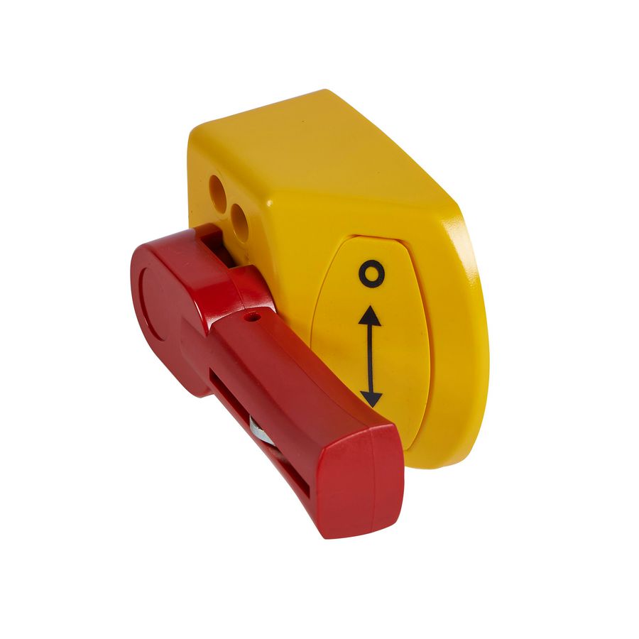 Hendel rood Vistop 63A schakelaar VVE=10