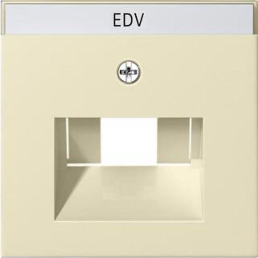 Afdekking TK UAE/IAE- + netwerkaansluitdoos System 55 cr.wit