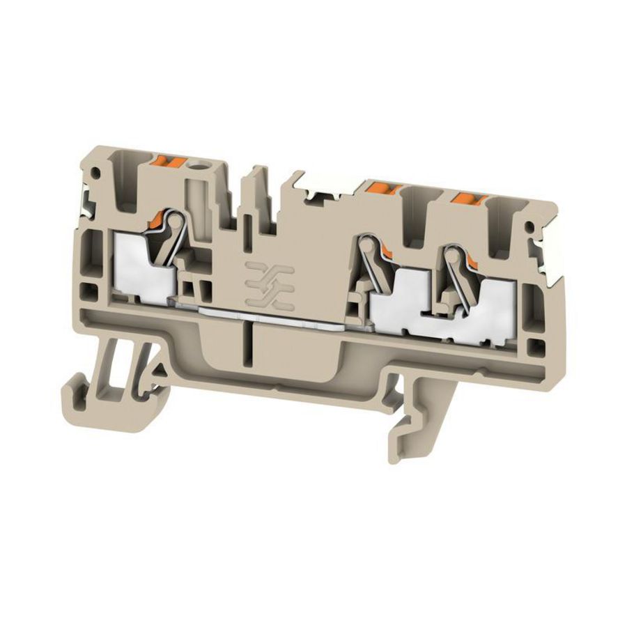 Doorvoerklem d.beige 2.5mm2 24 A 800 V 2674720000 VVE=100