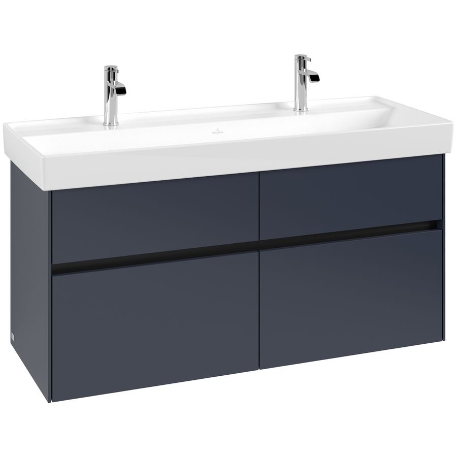 Wastafelonderkast Collaro 1154x546x444mm Marine Blue C01200VQ