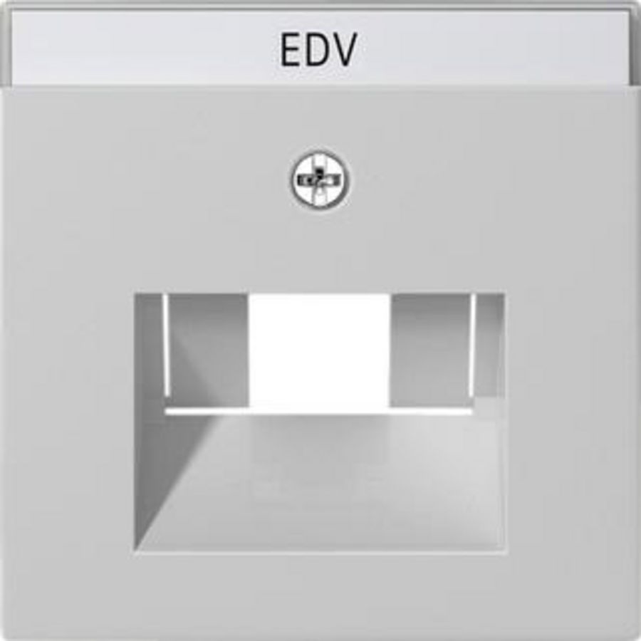 Afdekking TK UAE/IAE- + netwerkaansluitdoos System 55 grijs m