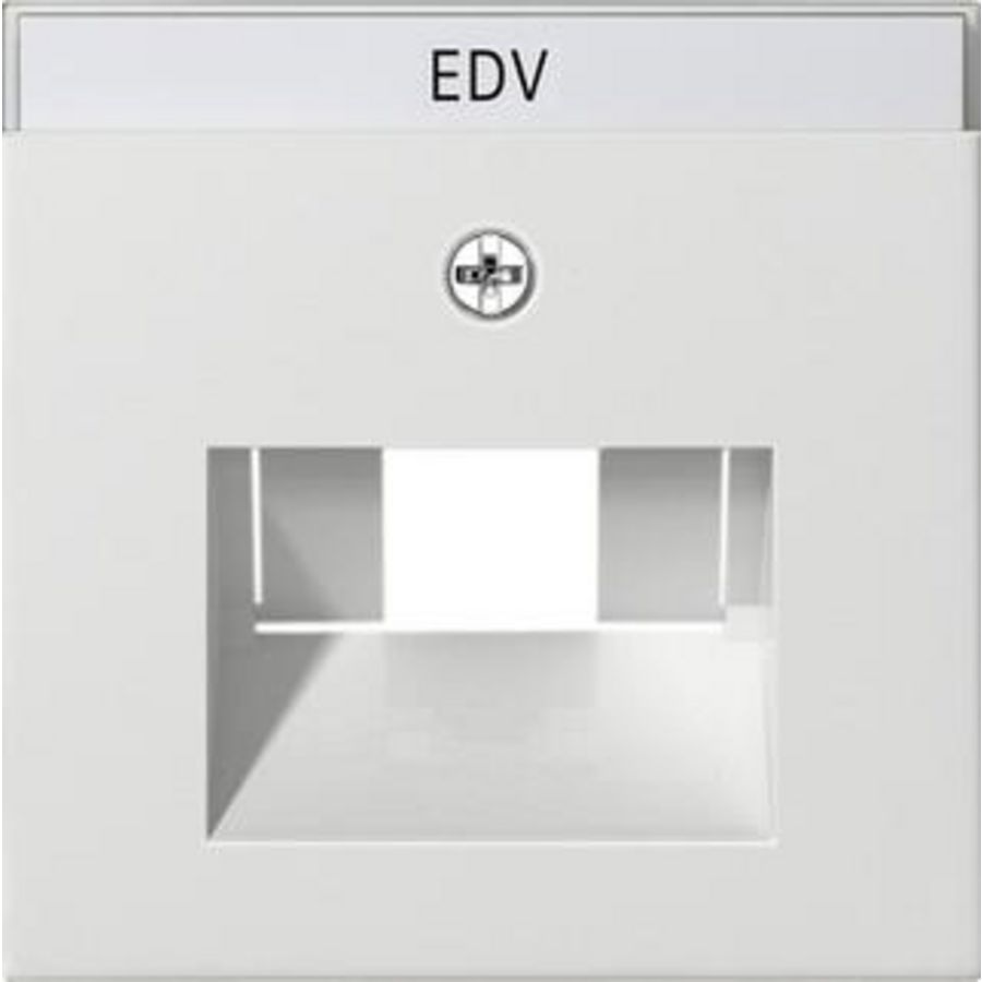 Afdekking TK UAE/IAE- + netwerkaansluitdoos System 55 z.wit