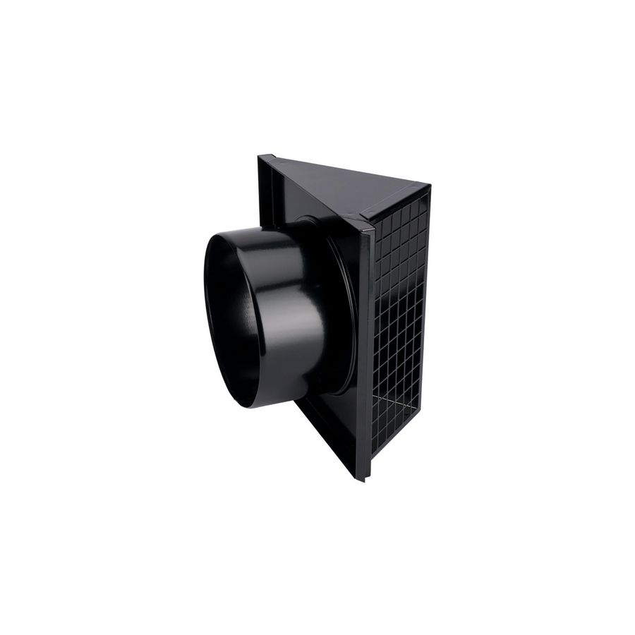 Gevelkap DN160 MM Zwart