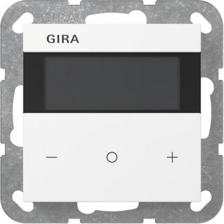 Binnenklimaatsens. Standard KNX System 55 zuiver wit