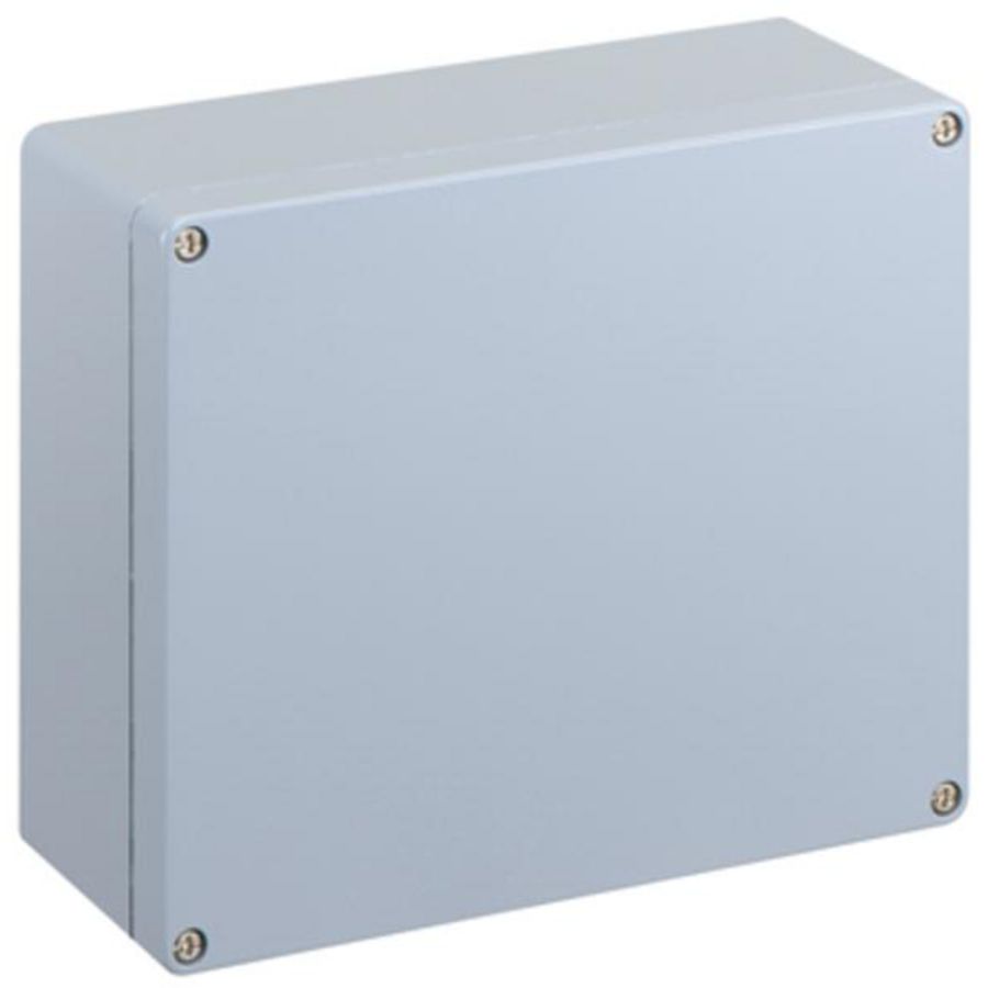 Lege behuizing zilvergrijs IP66 IK09 15001501