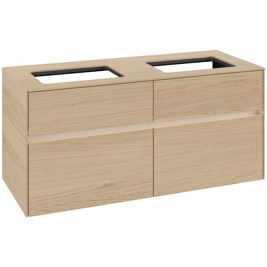 Wastafelonderkast Collaro 1200x548x500mm Nord.Oak C115B0VJ