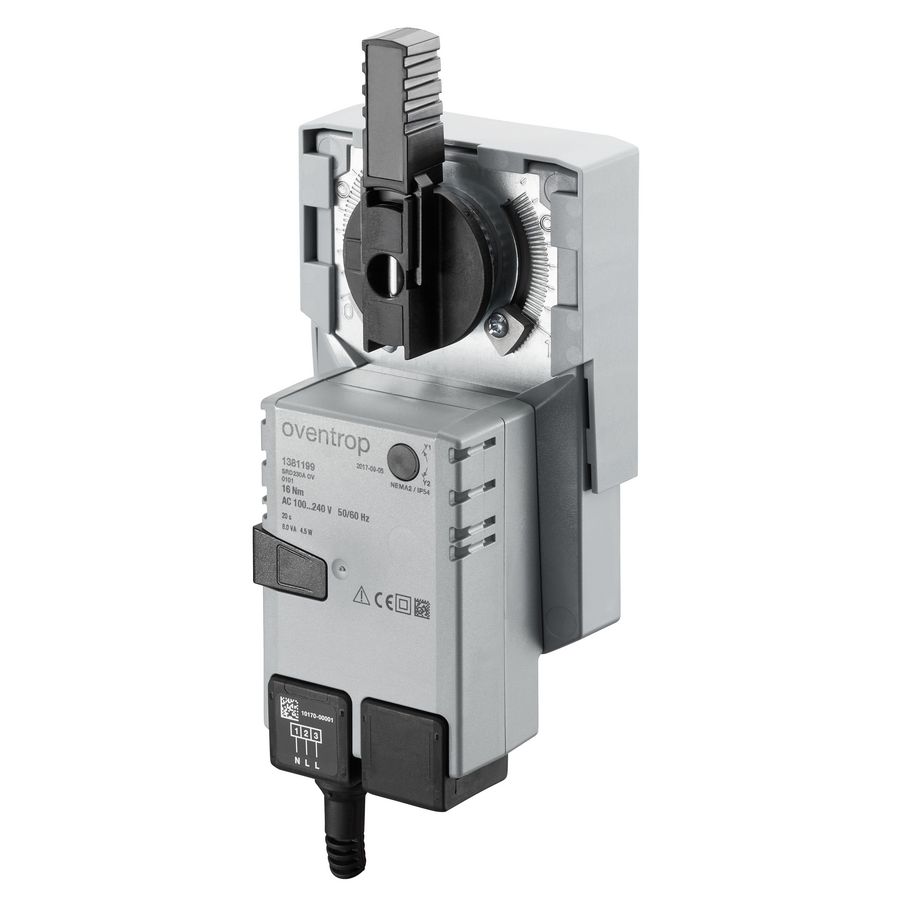 stelmotor voor 3-weg -kogelkraan