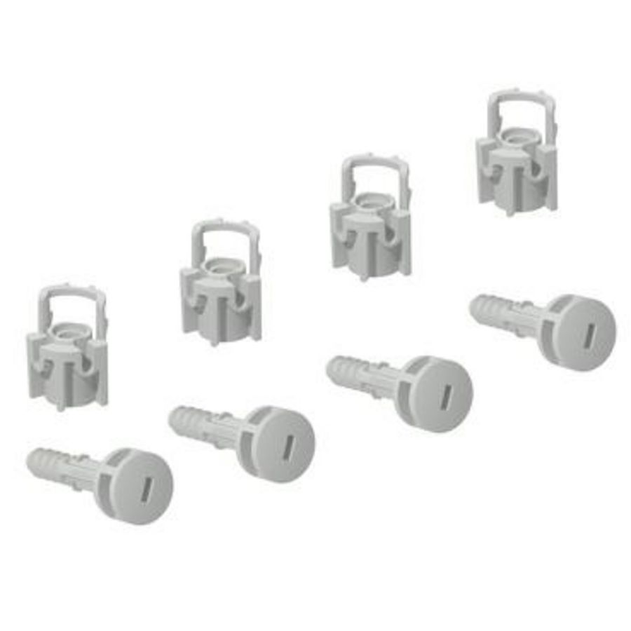 Doos a 4st. Schroef THALASSA kast met deksel 20mm Kunststof