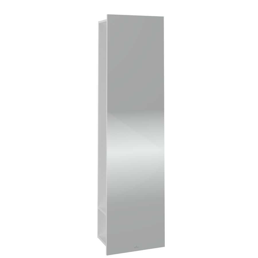 Afl.plank+spiegel Subw3.0 450x1700x300mm Bril.White C59700VE