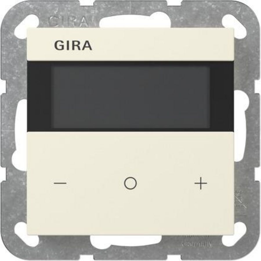 Binnenklimaatsens. Standard KNX System 55 creme wit