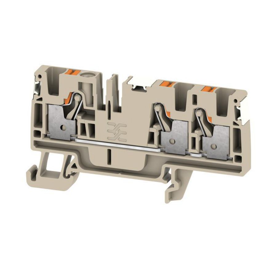 Doorvoerklem PUSH IN d.beige 4mm2 32 A 800 2674810000 VVE=50