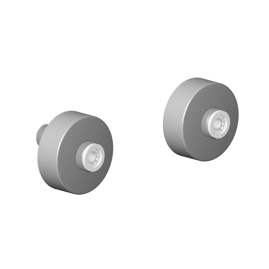 Rozet compleet 1 paar-CH