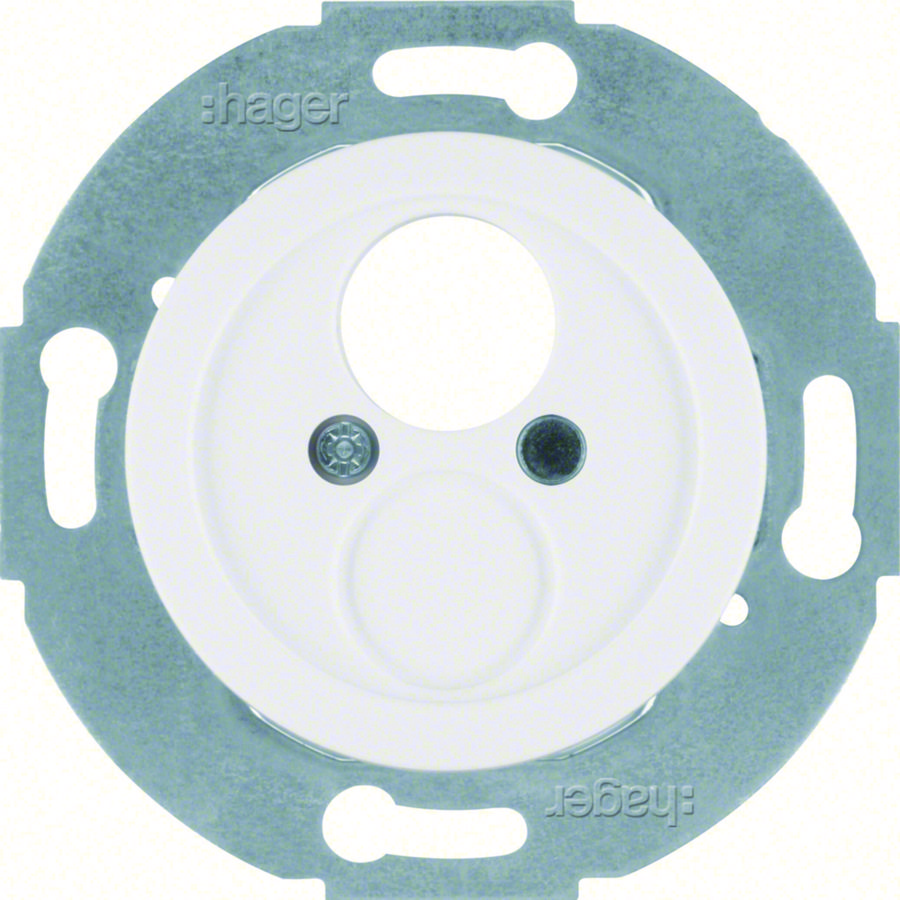 Centraaldeel voor luidspreker-wcd Serie 1930/Glas polarwit