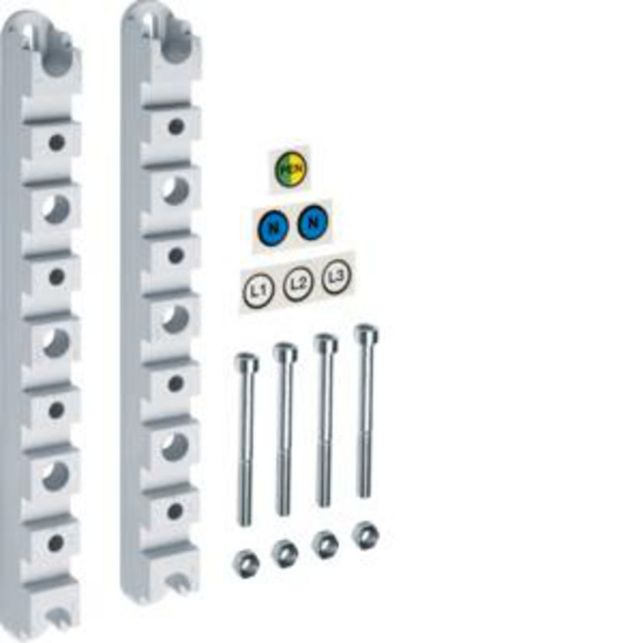 UniversN Hoofdraildrager UST4/1600A voor Cu 2x40x10/4-polig