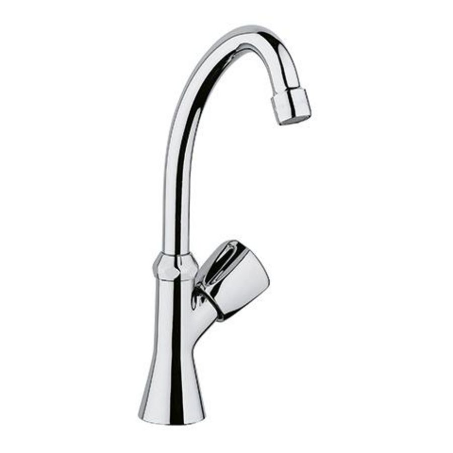 STANDAARD TOILETKRAAN HOOG CHR